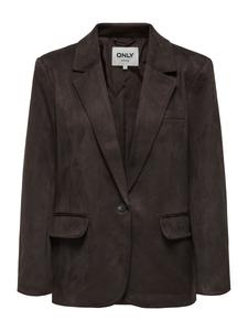 Блейзер ONLY ONLINA, шоколадный