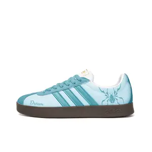 Adidas Neo Кроссовки для скейтбординга VL Court 2.0 с противоскользящим износостойким верхом, унисекс, небесно-голубые