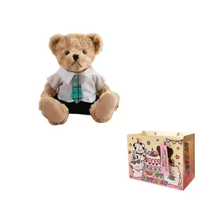 Плюшевая кукла Cute Curl Bear высотой 25 см KUMAOYA