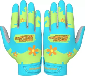 Перчатки для ватина Phenom Elite Youth Quantum Orbit Scooby Doo, бирюзовый