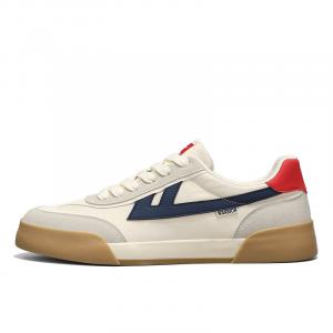 Воин Абразивоустойчивые Дышащие Противоскользящие Кроссовки из Холста Низкие Унисекс, Бежевый Серый Синий