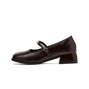 Туфли Мэри Джейн женские CARDANRO, Brown