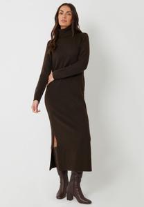 Платье Threadbare MAXI TURTLE NECK, Chocolate/Brown
