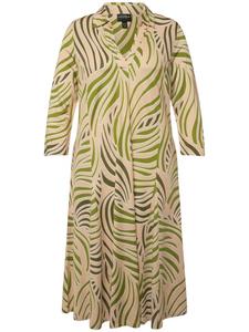 Длинное платье Ulla Popken Hemdblusen, бежевый