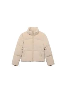 Куртка межсезонная MANGO TEEN, бежевый