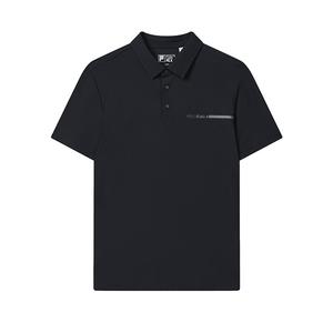 Белая футболка Polo мужская NV FILA, синий