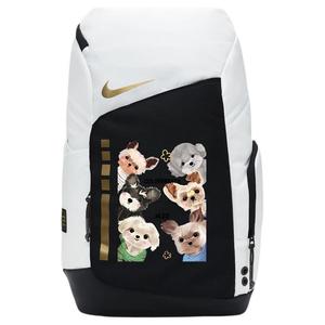 Nike Тканевый рюкзак унисекс черно-белый, Cute Puppy