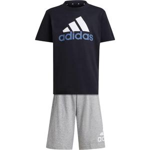 Повседневный спортивный костюм LK BL CO T SET для детей 3-7 лет Adidas, черный