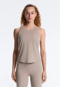 Топ с перекрестной спинкой Oysho, Camel