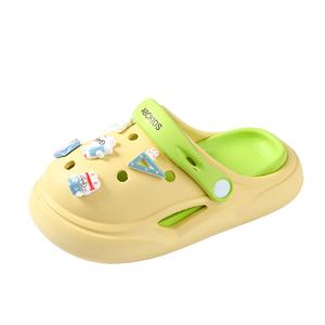 Детские тапочки, устойчивые к истиранию, легкие, амортизирующие, нескользящие ABC KIDS, зеленый