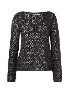 HOLLISTER Свитер 'BOHO STARSKY' в черном цвете