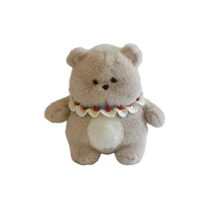 Плюшевая кукла милый пухлый медвежонок зайчик высота 35см KUMAOYA