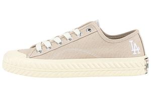 Кроссовки Playball Canvas унисекс с низким верхом бежевого цвета Mlb