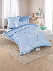 Постельное белье с принтом среднего синего цвета WITT WEIDEN, 135 x 200 + 80 x 80 см