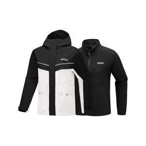 Skechers Женская ветровка горная и дикая серия ветронепроницаемая и водонепроницаемая, Marshmallow White-0074