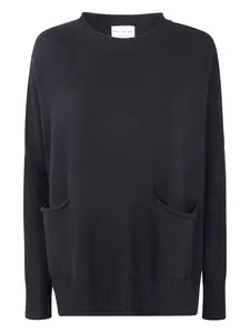 Свитер с двумя карманами Ma'ry'ya, черный