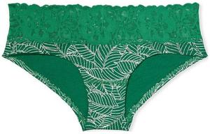 VICTORIA'S SECRET Трусы Женские 1 Штука Травянисто-Зеленый Растительный Принт