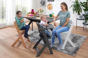 Стульчик обед My Baby Lou, темно-серый