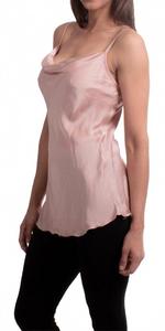 Атласный топ без рукавов Carlotta цвета пыльной розы Gigi Moda, Dusty Rose
