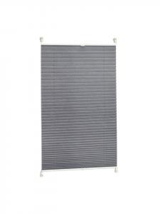 Relaxdays 2 плиссированные шторы серого цвета - (Д)130 x (Ш)100 см