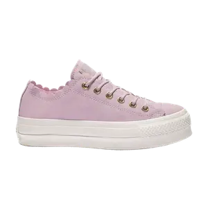 Кроссовки Converse Wmns Chuck Taylor All Star Frilly Thrills Lift Low 'Pink Foam', розовый