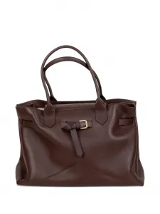 Клатч Kate с пряжкой Ballantyne, коричневый