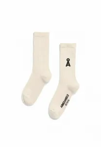 Смелые носки саамуса Armedangels, Oatmilk-Black