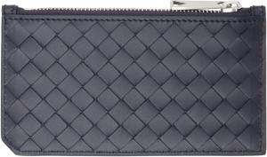 Визитница Intrecciato Piccolo на молнии Bottega Veneta