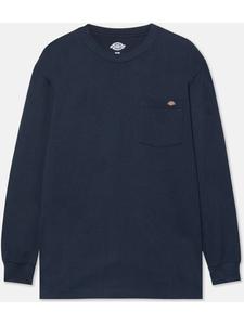 Футболка "Heavyweight Ls Pocket Tee Relaxed" синего цвета Dickies