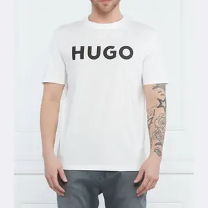 Футболка Dulivio стандартного кроя Hugo, белый