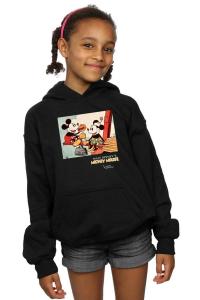 Толстовка с Микки Маусом строит здание Disney, черный
