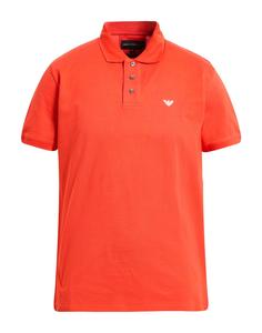 Рубашка поло Giorgio Armani, томатно-красный