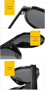 Модные большие солнцезащитные очки-пилот для мужчин, ретро-очки с градиентным зеркальным покрытием, защита от УФ-излучения UV400 для женщин Melrose, Leopard Green