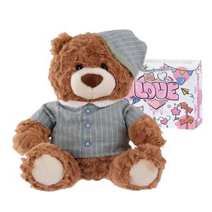 Jiffy Bear Collection, комбинезон с новогодней елкой и снеговиком, милые куклы, плюшевая кукла, высота 24см/42см Julebaby