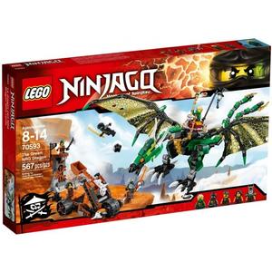 LEGO Ninjago, блоки Green Dragon NRG, 70593