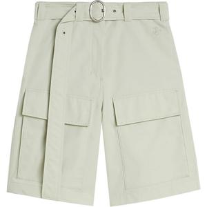 Шорты с поясом JIL SANDER, mint зеленый