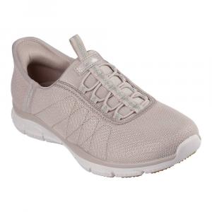 Женские туфли Skechers Hands Free Slip-ins Brilliant, цвет Taupe