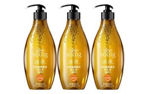 Безсиликоновый шампунь с имбирем для предотвращения выпадения волос контроль жирности ароматный цветочный имбирный запах 535мл SEE YOUNG