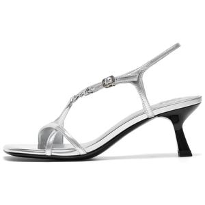 Starlink Fantasy Стройные Каблуки Высокие Каблуки 6см Женские Joypeace, Серебристый