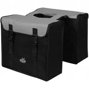 Велосипедная сумка GREENLANDS BICYCLE BAGS "Двойная велосипедная сумка Greenlands", серебристый