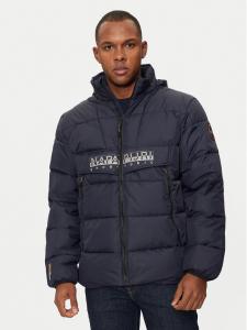 Пуховик стандартного кроя Napapijri, синий