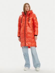 Пуховик стандартного кроя Frieda & Freddies, оранжевый