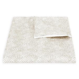 Пододеяльник Matouk Duma Diamond, King, коричневый/бежевый