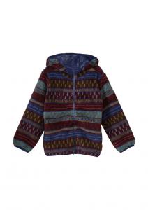 Флисовая куртка s.Oliver, темно-коричневый