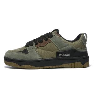 Medd Лоу-топ скейтборд обувь Unisex Army Green