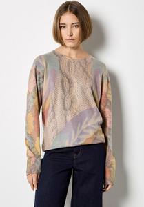 Джемпер Apricot ABSTRACT LEAF, Stone