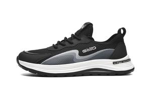 HLA Повседневные туфли мужские низкие, черные/серые