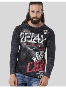 Функциональный лонгслив Cipo & Baxx, черный