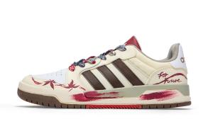 Adidas Neo Износостойкие низкие скейтбордные кроссовки Entrap, унисекс, бежево-красные