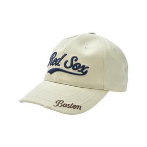 MLB Хлопковая бейсболка унисекс светло-бежевая, Light Beige